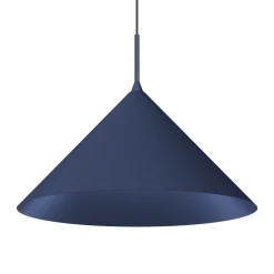 Lampa wisząca CAPITAL granatowa Ø46cm (MLP0956) - Milagro