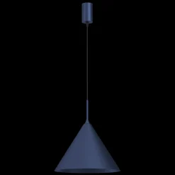 Lampa wisząca CAPITAL granatowa Ø32cm (MLP0962) - Milagro