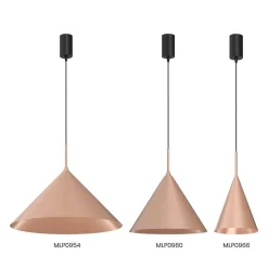 Lampa wisząca CAPITAL miedziana Ø46cm (MLP0954) - Milagro