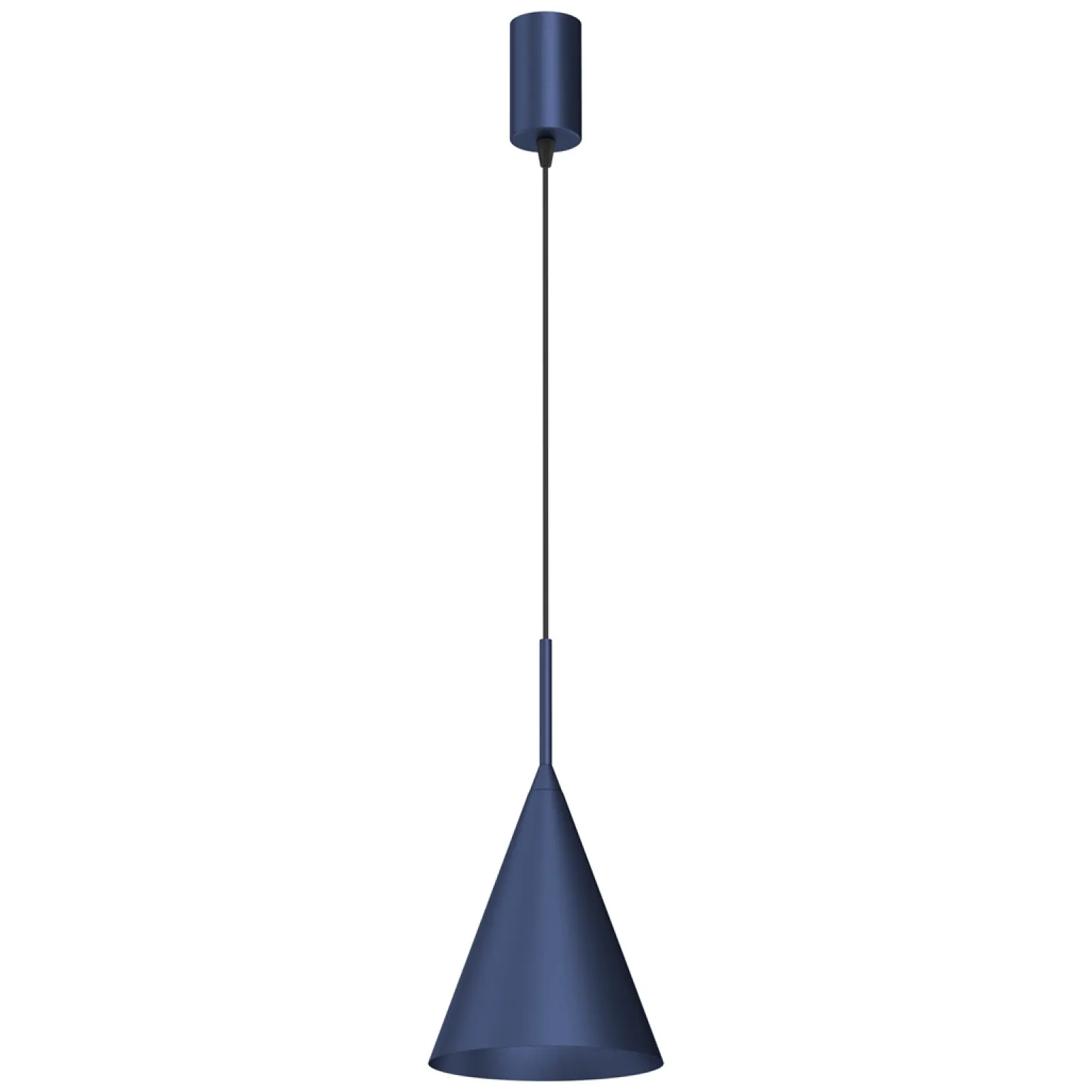 Lampa wisząca CAPITAL NAVY BLUE Ø17cm (MLP0968) - Milagro