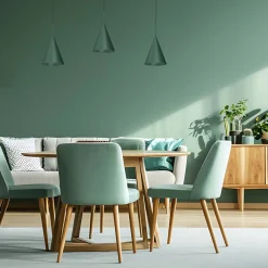 Lampa wisząca CAPITAL zielona Ø17cm (MLP0967) - Milagro