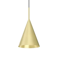 Lampa wisząca CAPITAL złota Ø17cm (MLP0963) - Milagro
