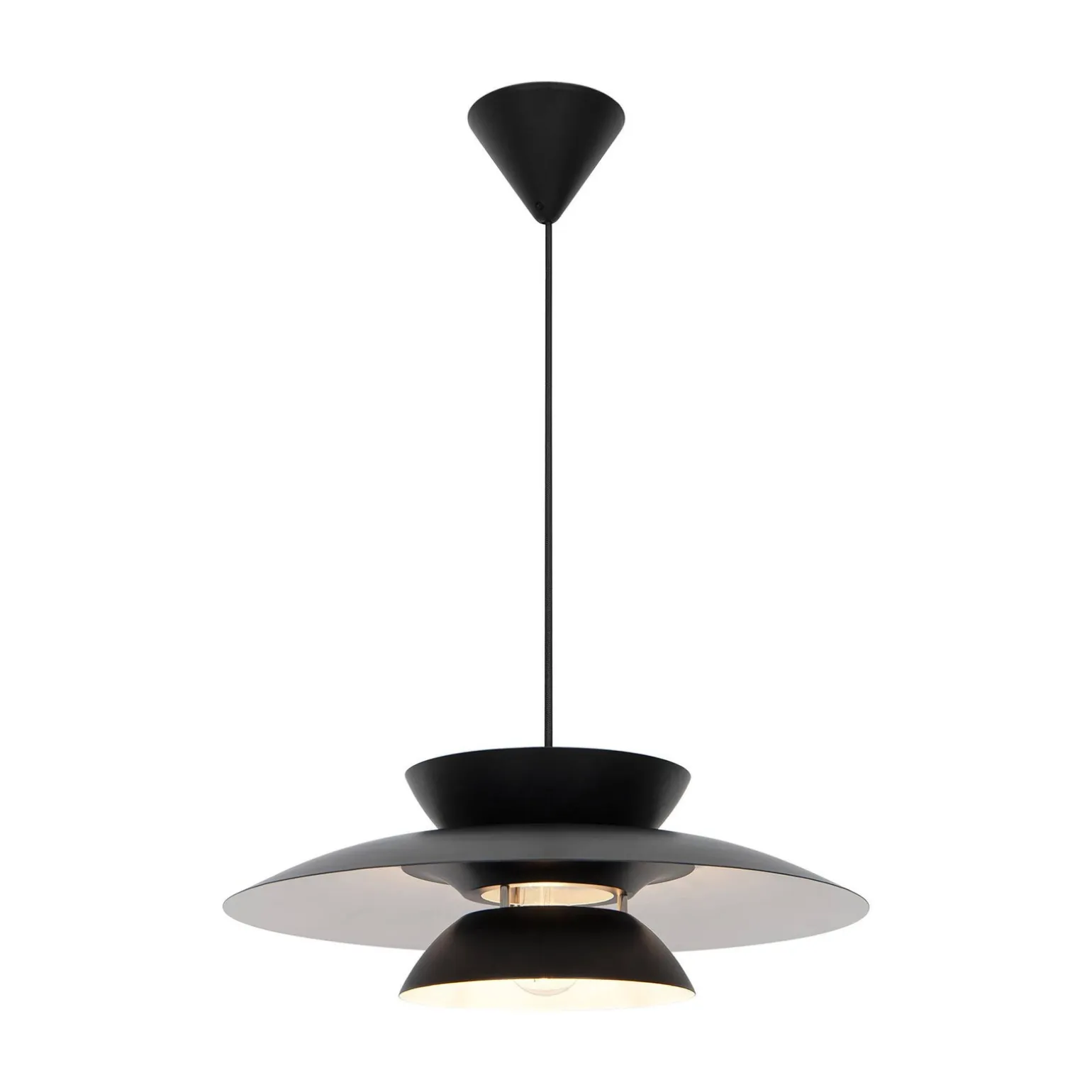 Lampa wisząca CARMEN Nordlux E27 40W Metal Czarny