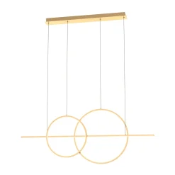 Lampa wisząca CHOLET złota (MD7358-2A-3GT) - Zuma Line