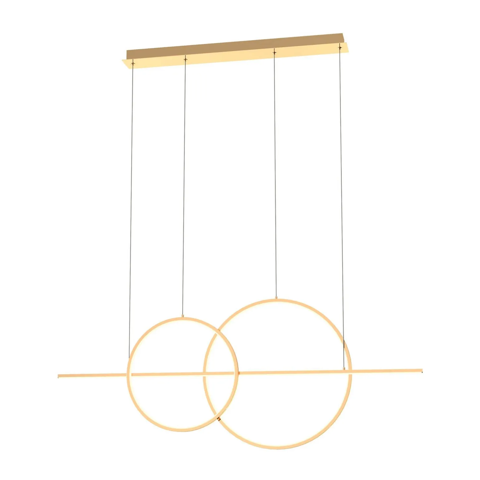 Lampa wisząca CHOLET złota (MD7358-2A-3GT) - Zuma Line