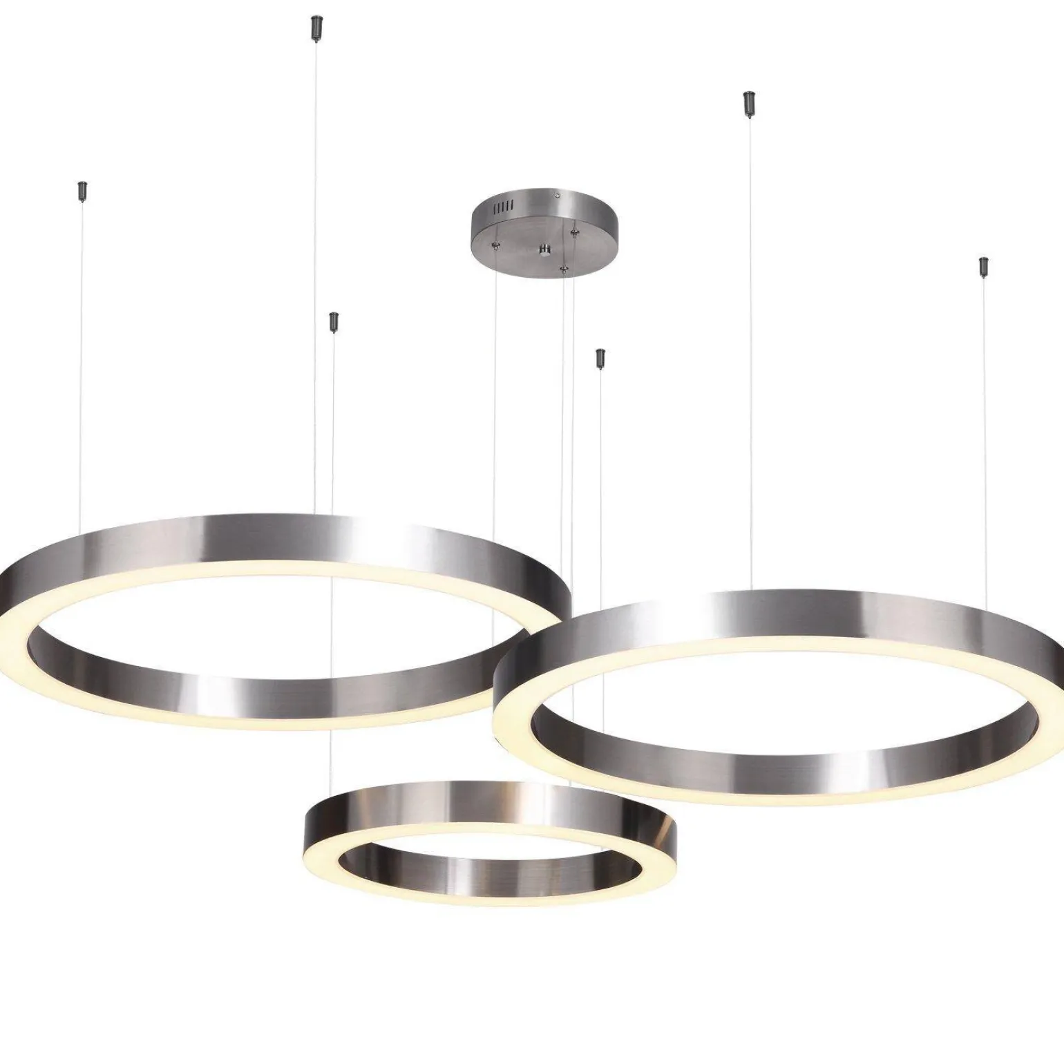 Lampa wisząca CIRCLE 80 LED mosiądz szczotkowany 80 cm (ST-8848-80 brass) - Step into Design