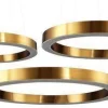 Lampa wisząca CIRCLE 60+60+80 LED mosiądz na 1 podsufitce (ST-8848-60+60+80 brass) - Step into Design
