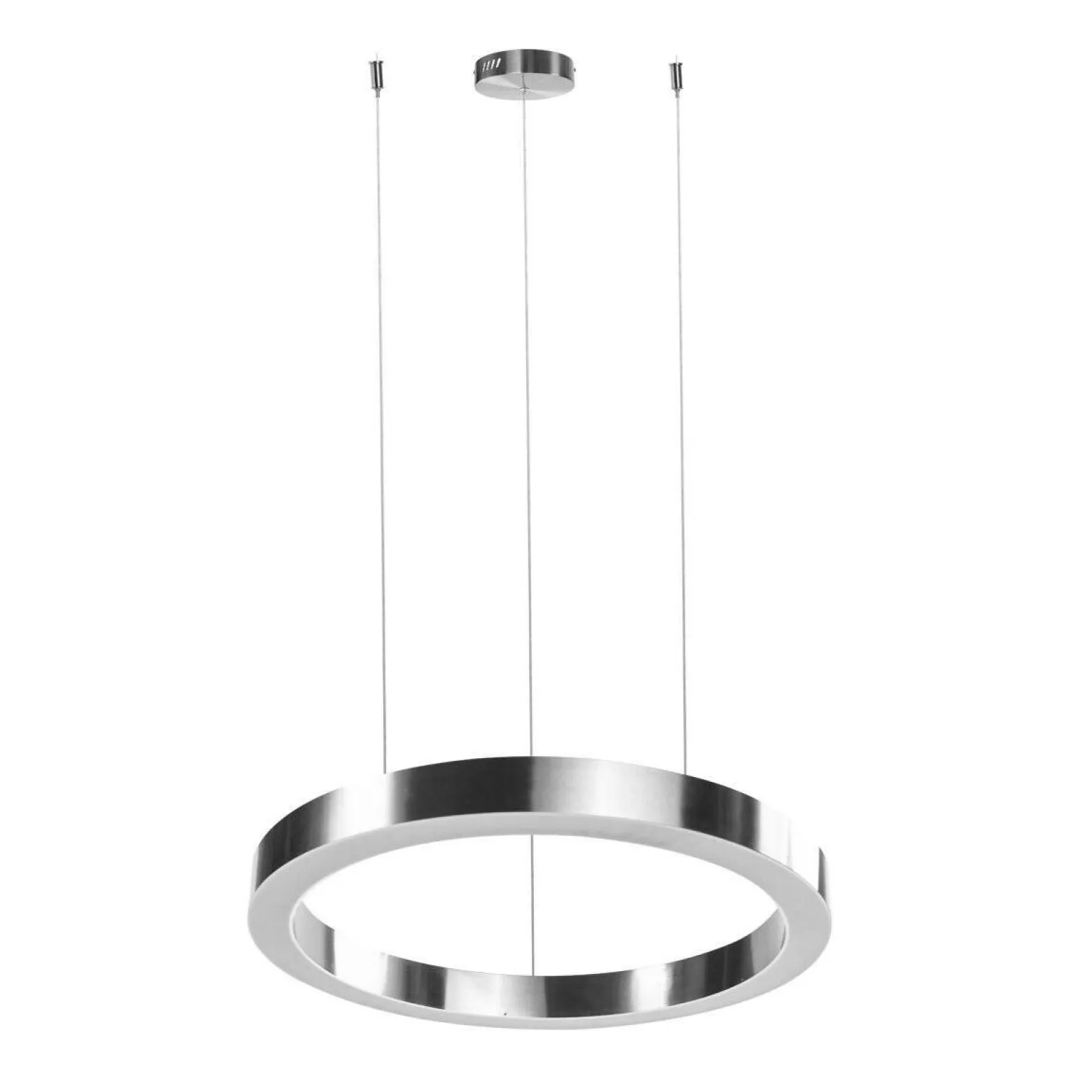 Lampa wisząca Circle 60+80+80 LED ściemniana (ST-8848-60+80+80 nickel) - Step into Design