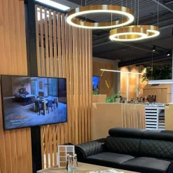 Lampa wisząca CIRCLE 120 LED ściemniana (ST-8848-120 NICKEL) - Step into Design