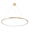 Lampa wisząca CIRCLE SLIM 120 cm LED złoty (ST-10112P-D1200) - Step into Design