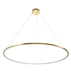 Lampa wisząca CIRCLE SLIM 120 cm LED złoty (ST-10112P-D1200) - Step into Design