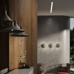 Lampa wisząca CONA 26 Phase-Control czarna (59917-0000-U8-PH-12) - Aqform