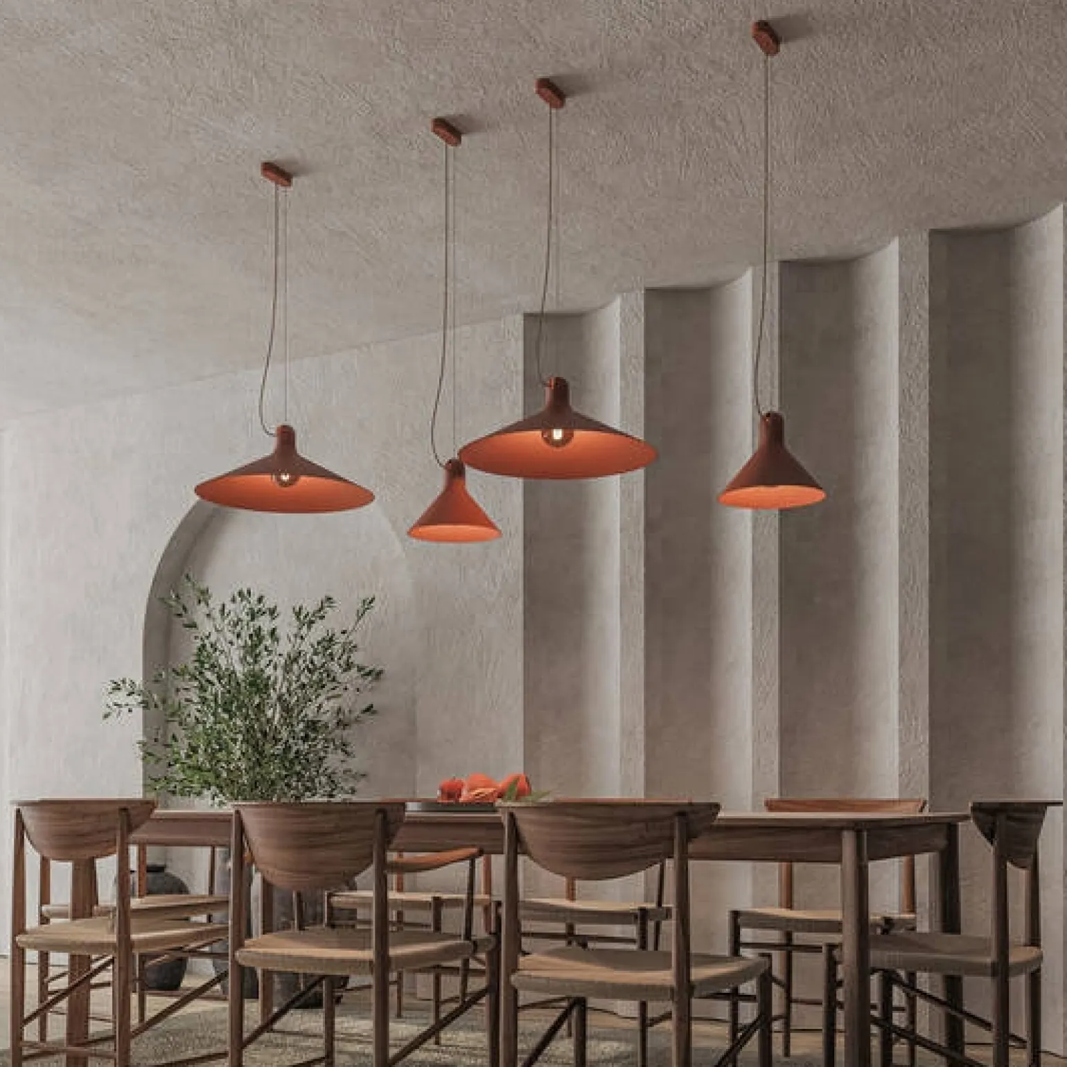 Lampa wisząca CONA 26 Phase-Control biała (59917-0000-U8-PH-13) - Aqform