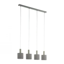 Lampa wisząca CONCESSA 2 szara (97674 - EGLO) - żyrandol