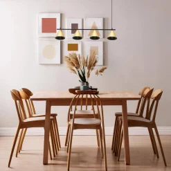 Lampa Wisząca Cone Złoty 4xGU10 (ML1125) - Milagro