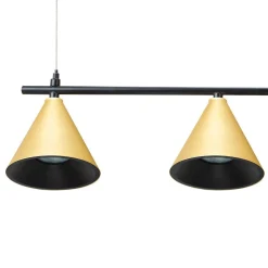 Lampa Wisząca Cone Złoty 4xGU10 (ML1125) - Milagro
