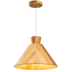 Lampa wisząca Conical (QN-CONICAL-P-M-TEAK) - Quintiesse