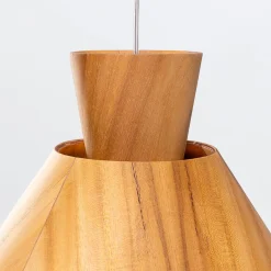 Lampa wisząca Conical (QN-CONICAL-P-M-TEAK) - Quintiesse