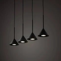 Lampa wisząca CONO BLACK MINI 4 (10305) - TK Lighting