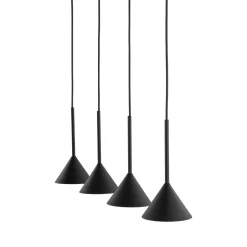 Lampa wisząca CONO BLACK MINI 4 (10305) - TK Lighting