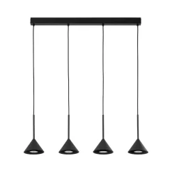 Lampa wisząca CONO BLACK MINI 4 (10305) - TK Lighting