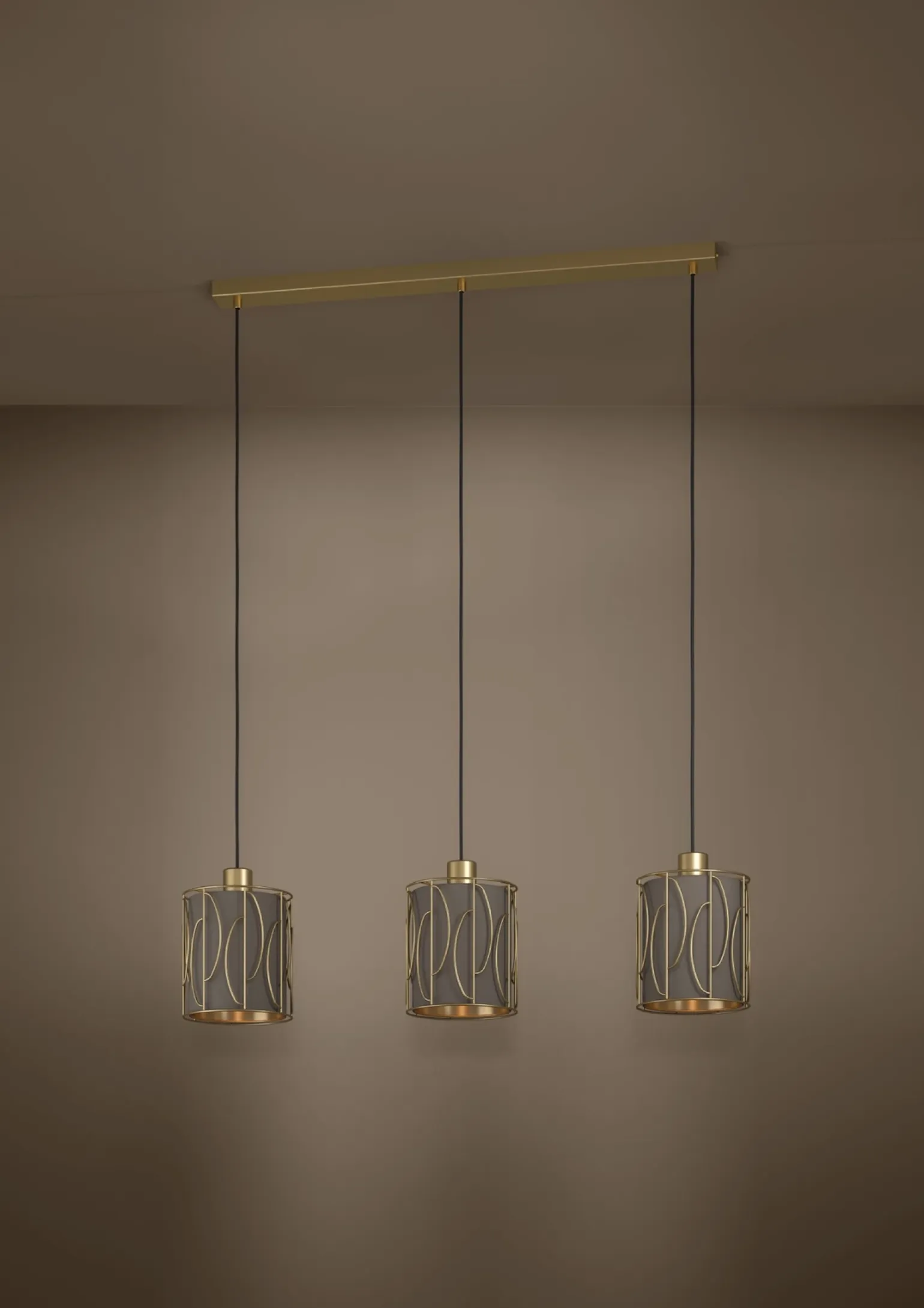 Lampa wisząca COROJAL złoty (390207) - EGLO