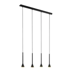Lampa wisząca CORTADERAS czarna (97605 - EGLO) - żyrandol