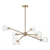 Lampa wisząca COSMIC-6 złota 75 cm (ST-8954-P6) - Step into Design