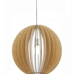 Lampa wisząca COSSANO drewniana (94765 - EGLO) - żyrandol