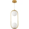 Lampa wisząca COSTA DUO złota 50 cm (DP0002-2 gold) - Step into Design