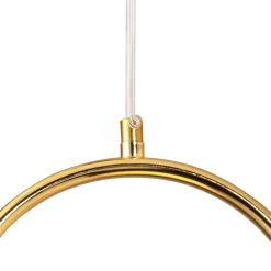 Lampa wisząca COSTA DUO złota 50 cm (DP0002-2 gold) - Step into Design