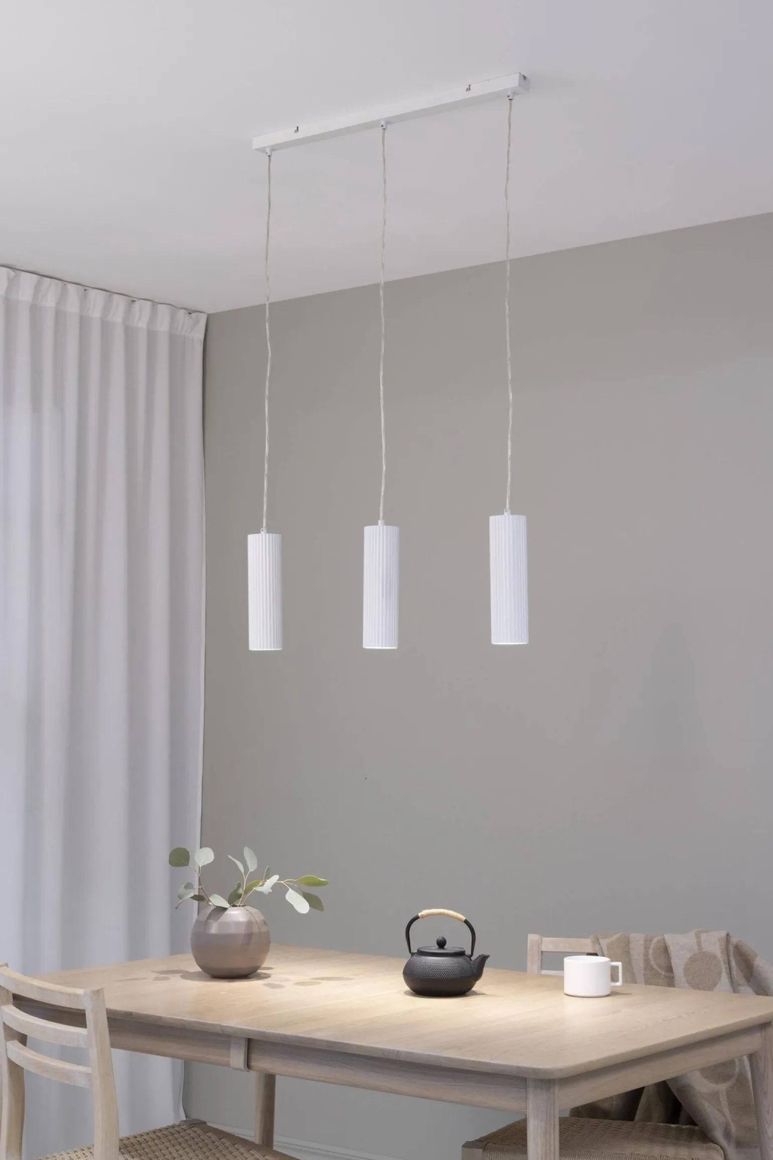 Lampa Wisząca COSTILLA Straight 3L White (108466) - Markslojd