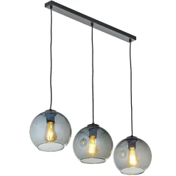 Lampa wisząca CUBUS grafitowa 3 PŁ LISTWA (2818) - TK Lighting
