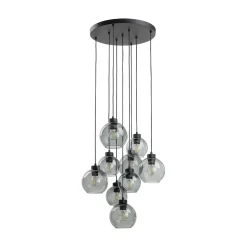 Lampa wisząca CUBUS GRAPHITE 9 KOŁO (10208) - TK Lighting