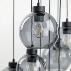 Lampa wisząca CUBUS GRAPHITE 9 KOŁO (10208) - TK Lighting