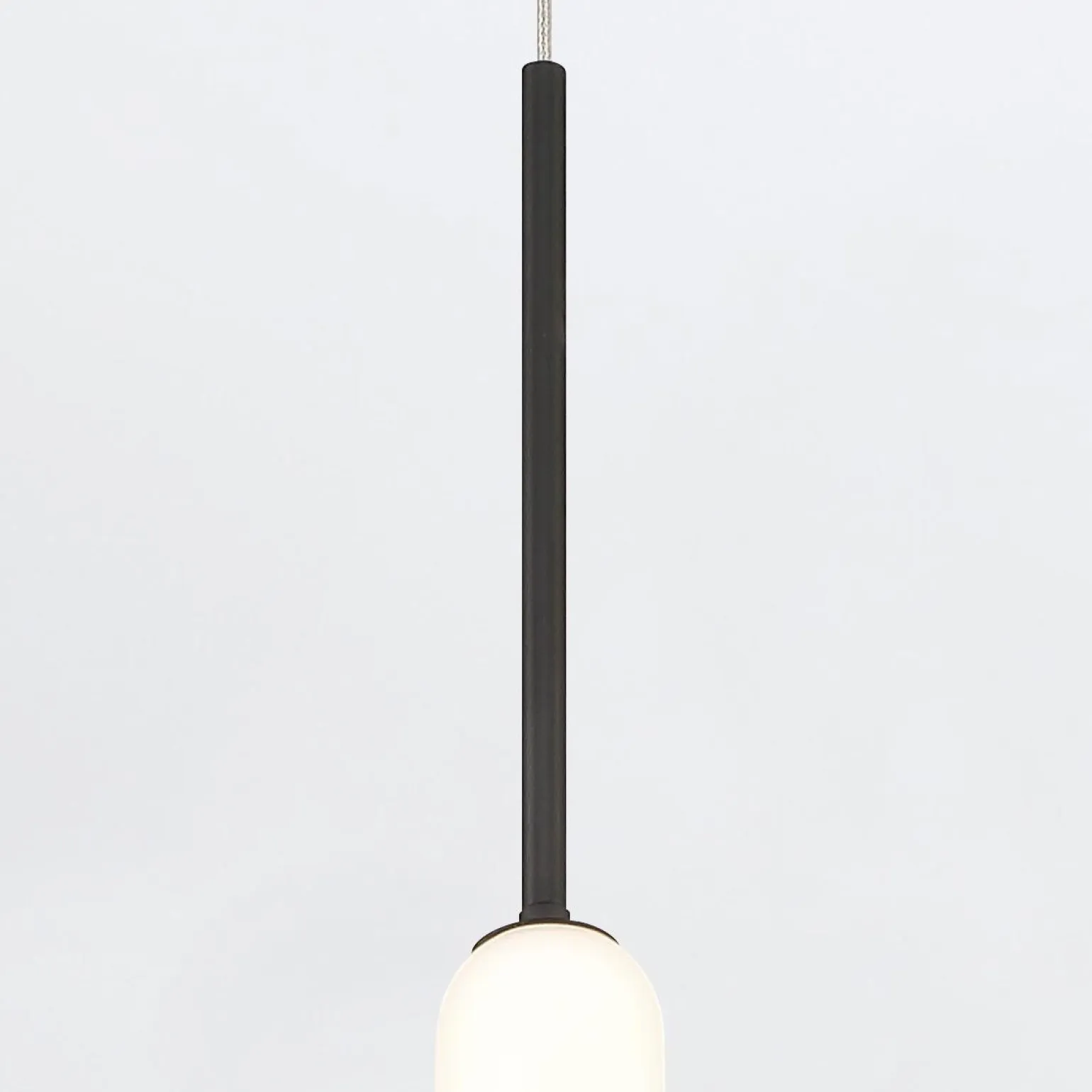 Lampa wisząca Cumberland - 1 źródło światła - Matowa czerń (QN-CUMBERLAND-1P-BK) - Quintiesse