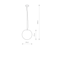 Lampa wisząca CUMULUS S (9751) - Nowodvorski