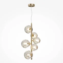 Lampa wisząca Dallas złota (MOD545PL-06G) - Maytoni