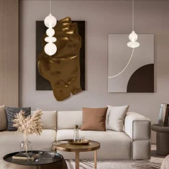 Lampa wisząca DAPHNE WHITE 36W (ML0863) - Milagro