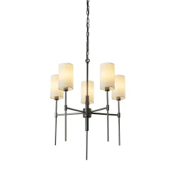 Lampa wisząca DARLING czarny połysk 60 cm (ST-9501-5 BLACK) - Step into Design