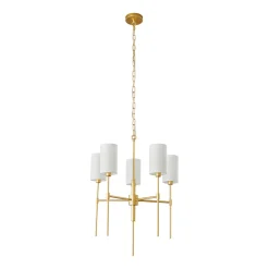Lampa wisząca DARLING żyrandol złota 60 cm (ST-9501-5 GOLD) - Step into Design