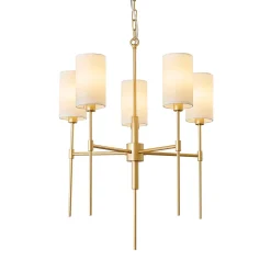Lampa wisząca DARLING żyrandol złota 60 cm (ST-9501-5 GOLD) - Step into Design