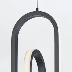 Lampa wisząca Demark - Matowa czerń (QN-DEMARK-1P-BK) - Quintiesse