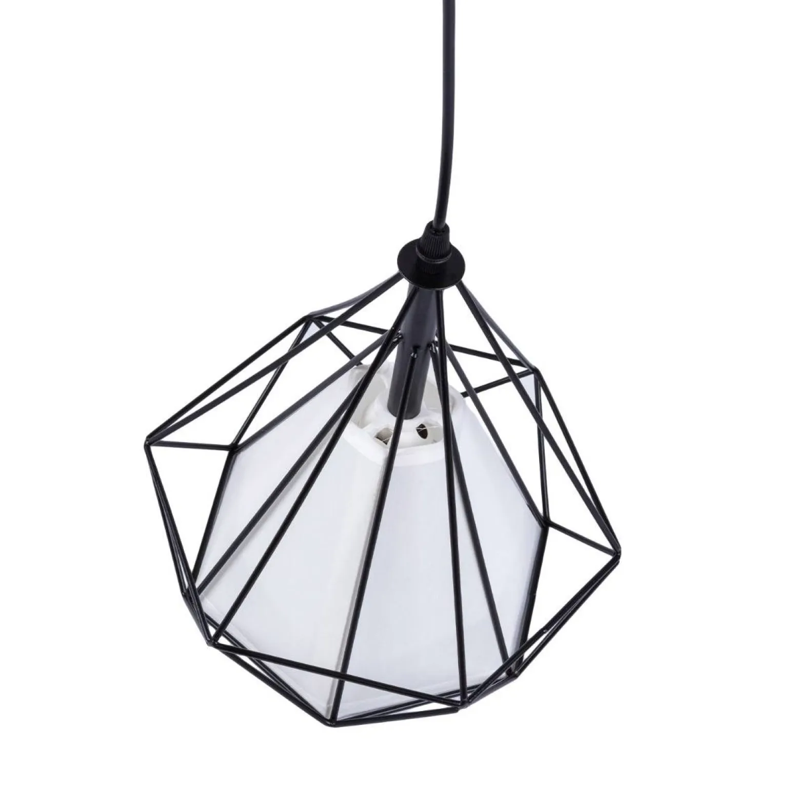 Lampa wisząca Diament Diamond III L (Abigali-CHNR3L-E27)