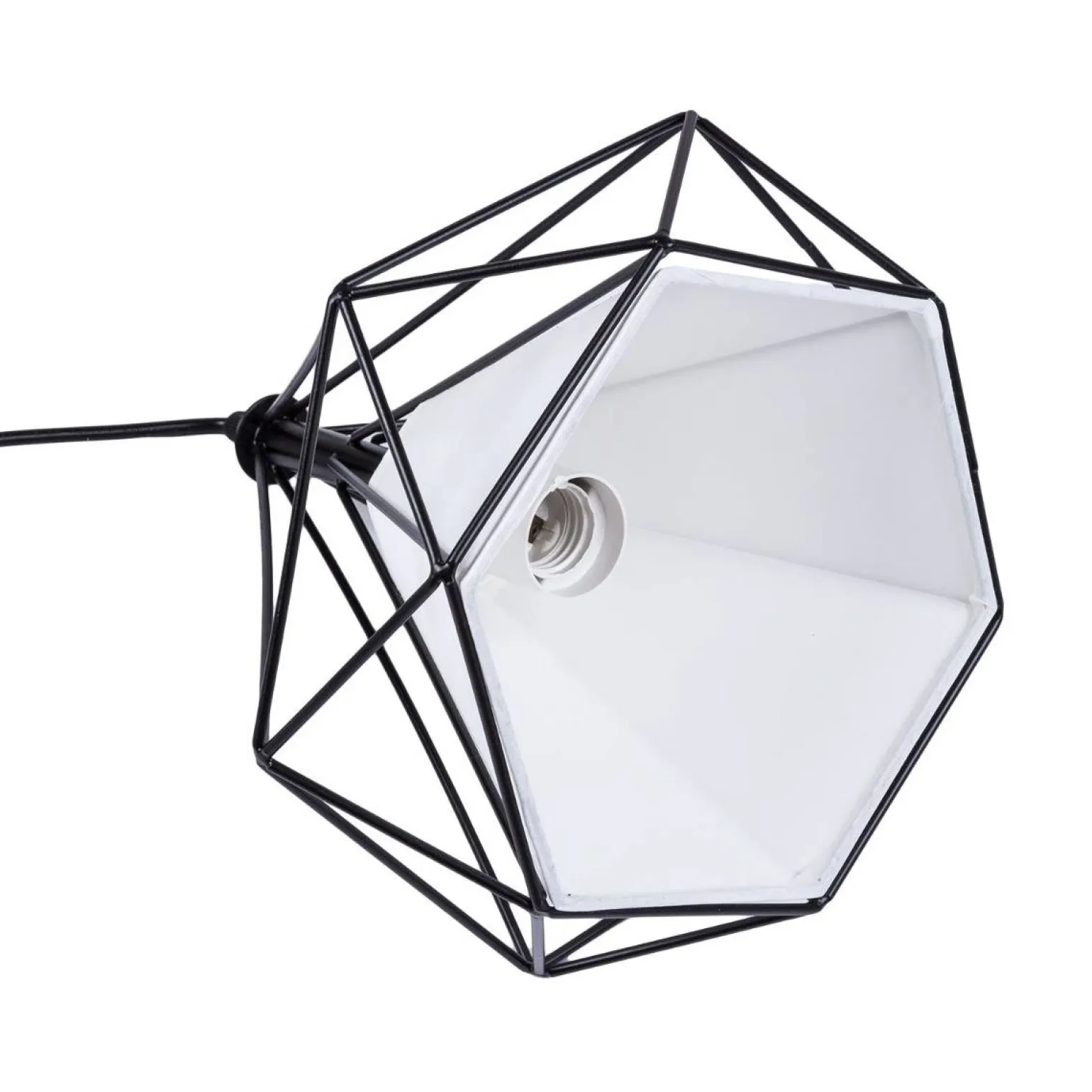 Lampa wisząca Diament Diamond III L (Abigali-CHNR3L-E27)