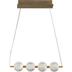 Lampa wisząca Diamond 4 4xLED CCT złota (LP-2202/4L GD) - Light Prestige