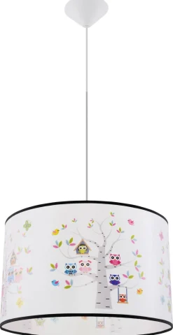 Lampa wisząca do pokoju dziecka bajkowy wzór SOWY 40 (SL.1423) - Sollux Lighting