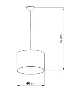 Lampa wisząca do pokoju dziecka bajkowy wzór SOWY 40 (SL.1423) - Sollux Lighting