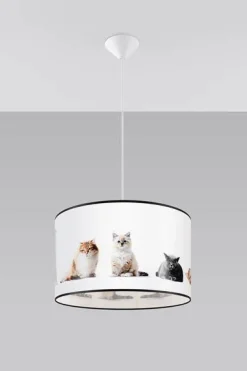 Lampa wisząca do pokoju dziecka wzór KOTY 40 (SL.1421) - Sollux Lighting