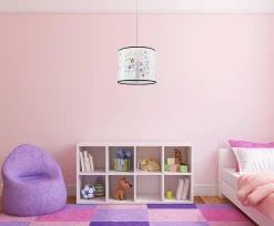 Lampa wisząca do pokoju dziecka bajkowy wzór SOWY 30 (SL.1422) - Sollux Lighting